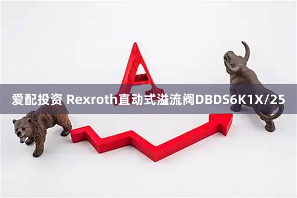 爱配投资 Rexroth直动式溢流阀DBDS6K1X/25